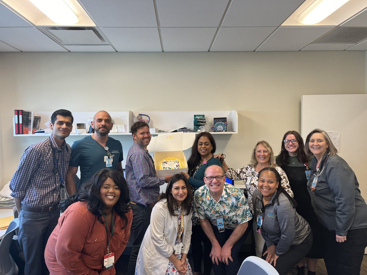 Indiana University Infectious Diseases Fellowship (@iuidfellowship) on Twitter photo Bittersweet: Last day in clinic for our fellow, Cody <a href="/DoctorJinnette/">Cody Jinnette, DO</a> he brought crodoughnuts for all & clinic staff brought him a tres leche cake #idfellows #idfellowship #idxposts Bittersweet: Last day in clinic for our fellow, Cody <a href="/DoctorJinnette/">Cody Jinnette, DO</a> he brought crodoughnuts for all & clinic staff brought him a tres leche cake #idfellows #idfellowship #idxposts