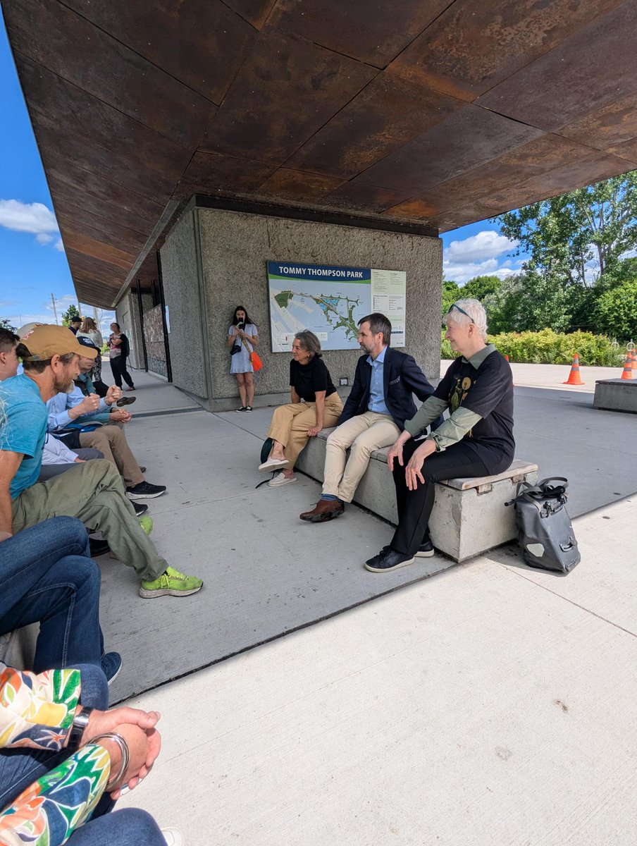 Yesterday, we had the privilege of hosting Minister <a href="/s_guilbeault/">Steven Guilbeault</a> and MP <a href="/juliedabrusin/">Julie Dabrusin</a> for a tour of Tommy Thompson Park! ️

The tour highlighted the incredible ecological and social value of our wetlands, the significant investments that have been made, and the ongoing efforts