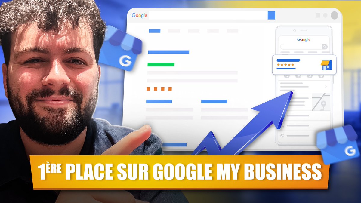 Niplixo's tweet image. Atteindre la première place sur Google My Business pour gagner un maximum de clients 🚀🙌

Je t’apprend tout en vidéo , en plus je t’offre ma check-list Google My Business. 

Pour recevoir le lien :
- Abonne toi à @Niplixo 
- RT et commente « 1er »