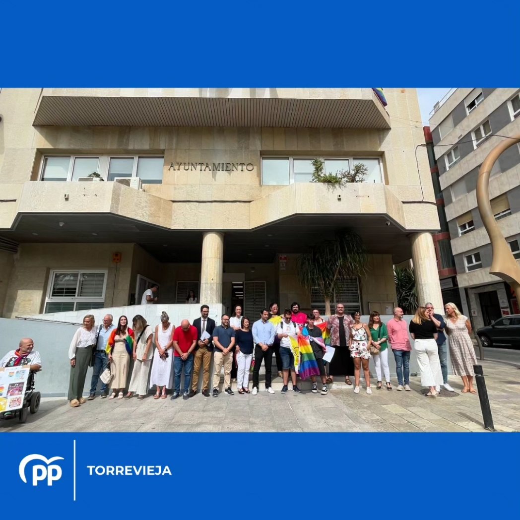 🏳️‍🌈 Orgullo LGTBIQ Torrevieja 2024 🏳️‍⚧️

Un año más celebramos este día de orgullo, tolerancia, respeto y amor.

Celebramos la diversidad de Torrevieja.

#poryparatorrevieja #Torreviejaloprimero #orgullo #OrgulloTorrevieja2024