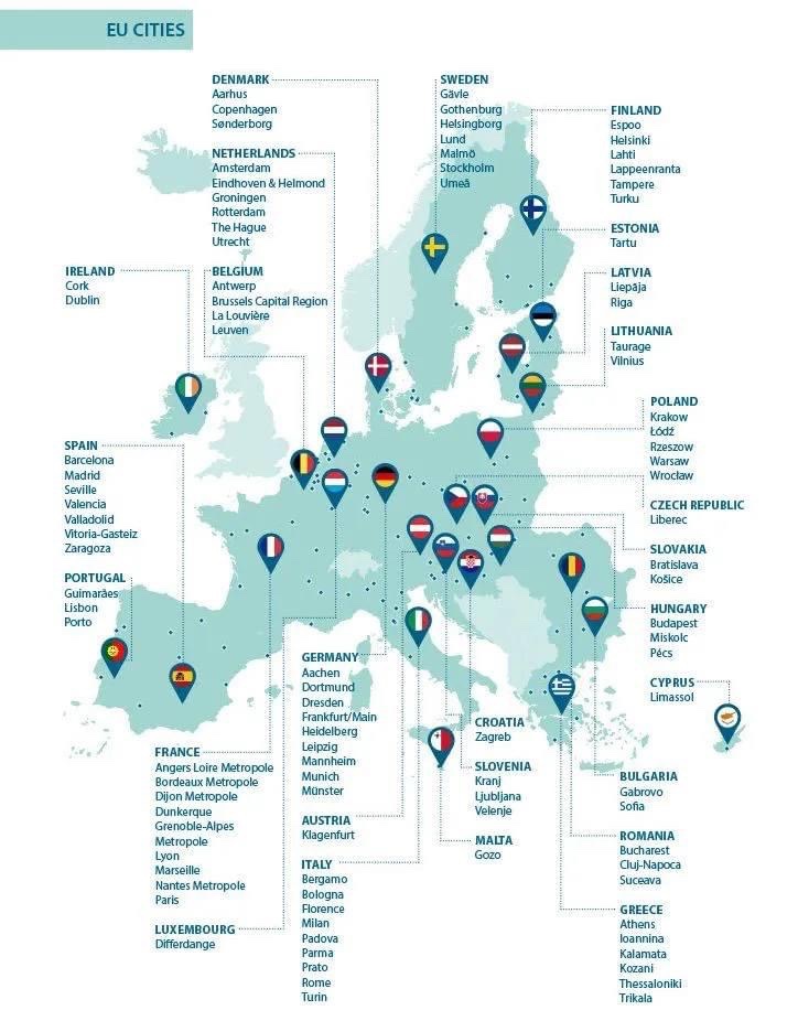 EU backs 650-billion-euro plan to help cities reach net zero by 2030 

Proud to work on the evaluation of the strategies of some of these cities

lnkd.in/eYrmee9q