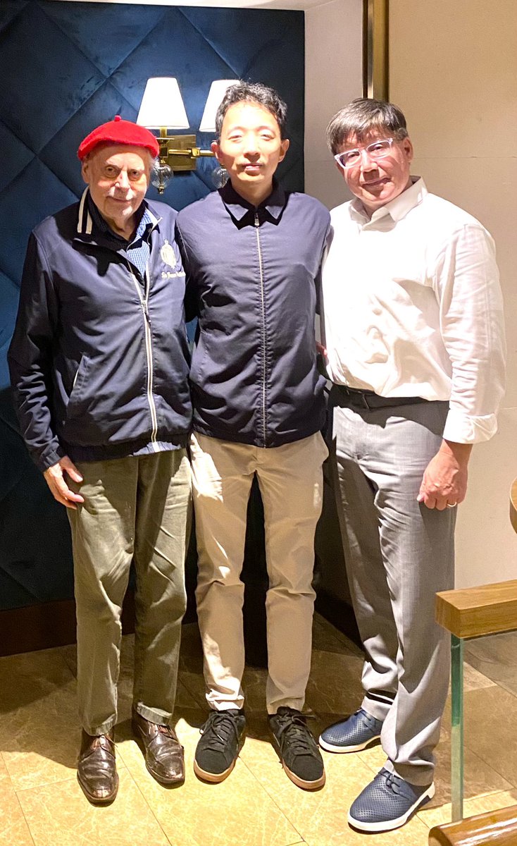 Aspen Chen (@xychenchem) on Twitter photo It is not every day that one will have the honor and opportunity to invite both his/her PhD <a href="/sorensen_group/">Sorensen Family</a> and postdoc <a href="/sirfrasersays/">Fraser Stoddart</a> advisors to dinner together. Thanks so much for everything. A day and a night to remember😃 It is not every day that one will have the honor and opportunity to invite both his/her PhD <a href="/sorensen_group/">Sorensen Family</a> and postdoc <a href="/sirfrasersays/">Fraser Stoddart</a> advisors to dinner together. Thanks so much for everything. A day and a night to remember😃