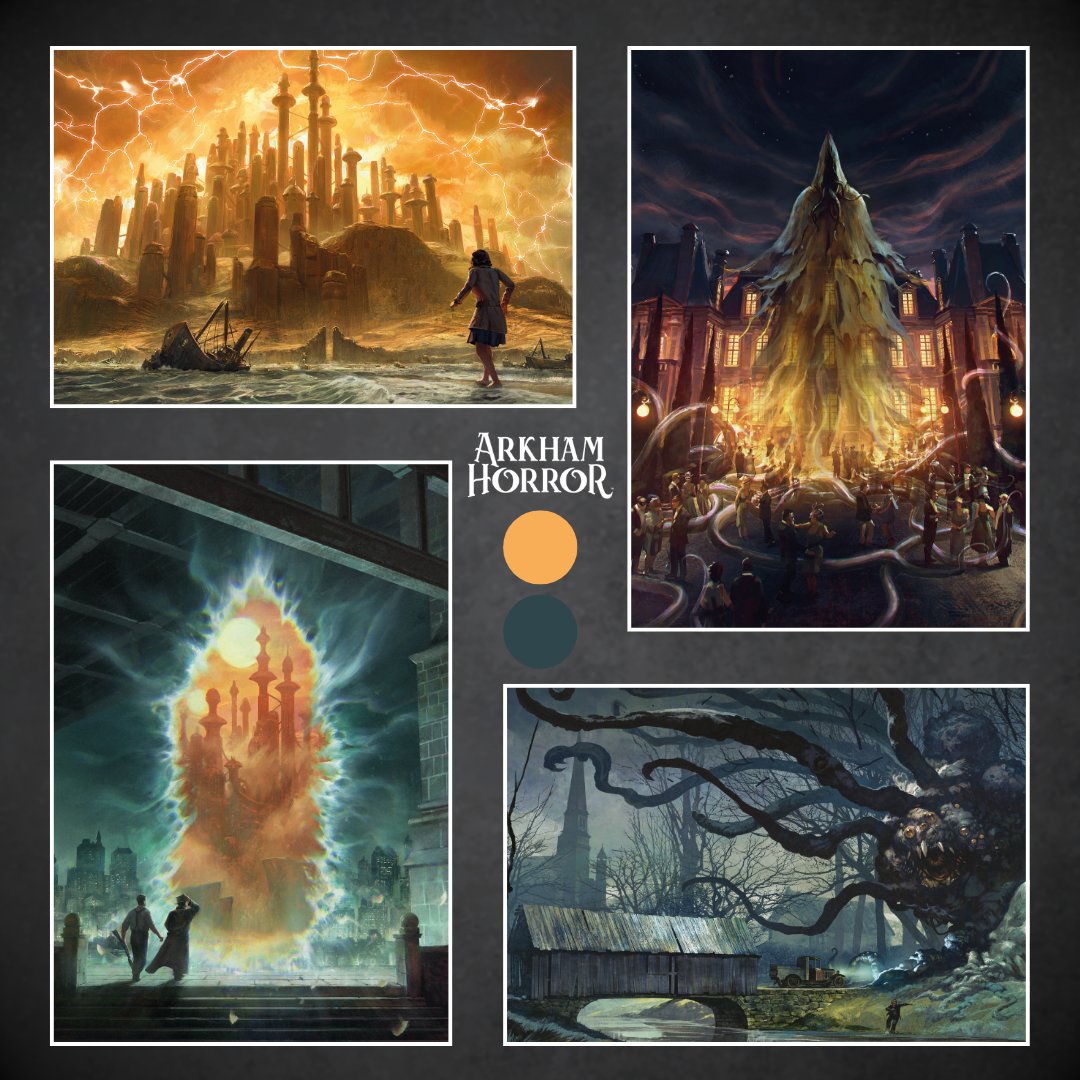 Arkham Horror Poster Book Arkham Horror Poster Book