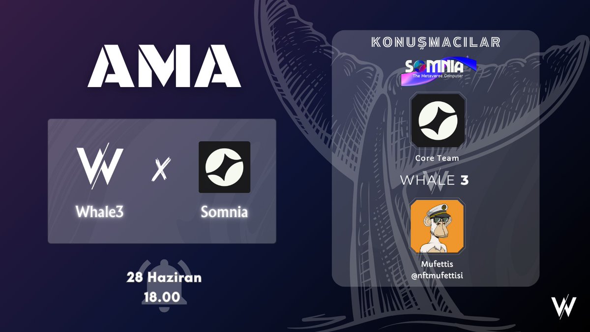 nftmufettisi's tweet photo. 10 dakika sonra @Somnia_Network ile Türkçe AMA yapacağız

AMA dolar ödüllü ve OG ödüllü olacak

Ödüllü ve olası airdroplar hakkında konuşacağız

Discord katılım linki 👇

https://t.co/Q1CRmpq34t https://t.co/kSiQPIRfmg