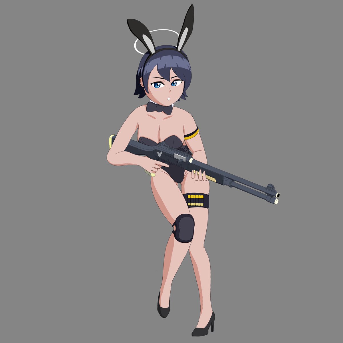 Shadow_DW2's tweet photo. [Sketch] Bunny Girl Guard (SG) NPC.

(Reposted because I forgot to amend a few touches and forgot the halo.)

#BlueaArchive #ブルアカ https://t.co/5nOioPZQo5