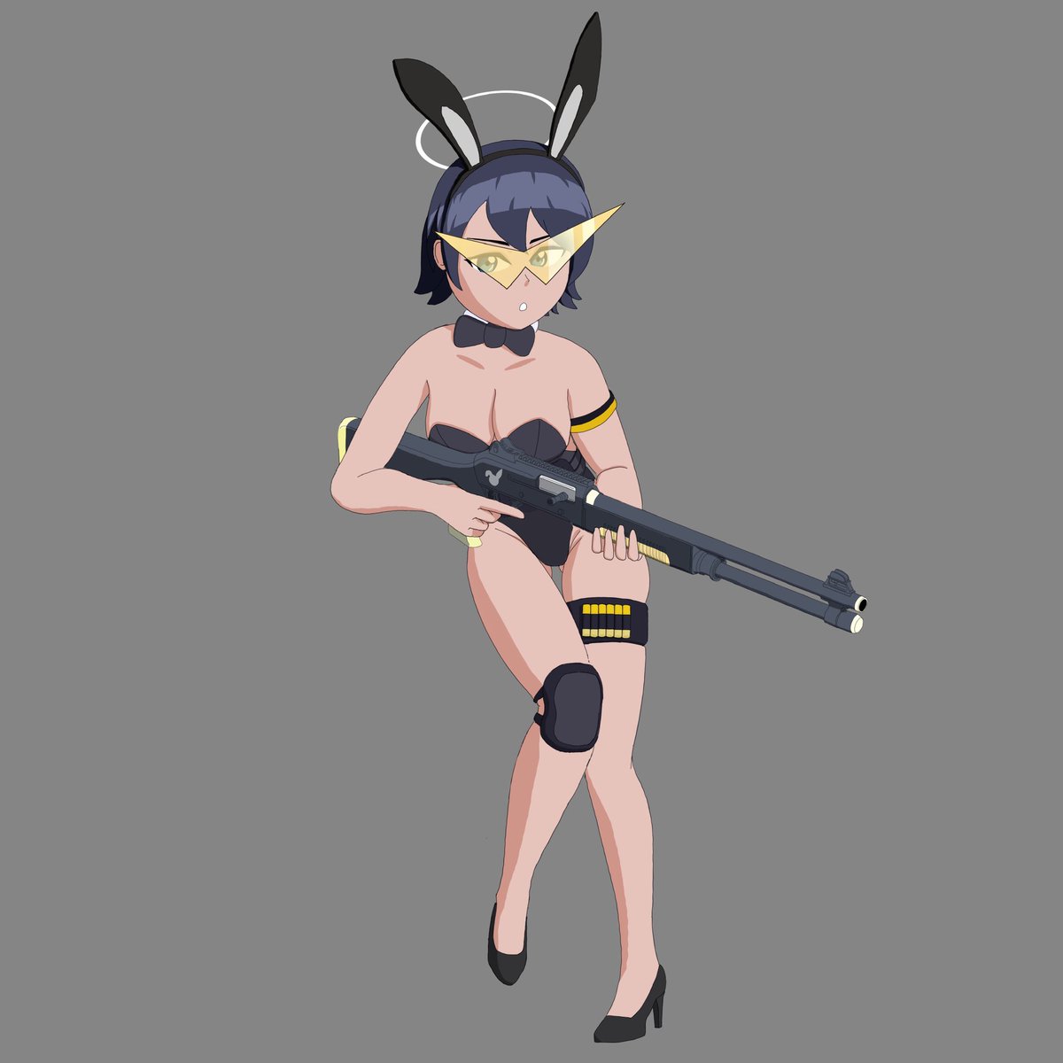 Shadow_DW2's tweet photo. [Sketch] Bunny Girl Guard (SG) NPC.

(Reposted because I forgot to amend a few touches and forgot the halo.)

#BlueaArchive #ブルアカ https://t.co/5nOioPZQo5