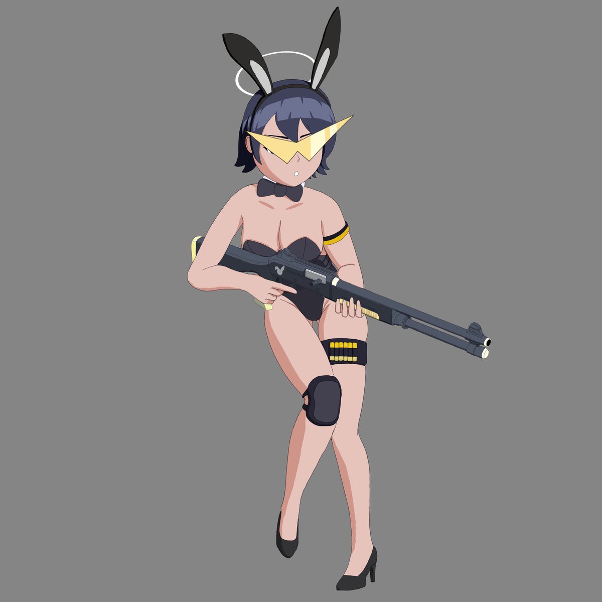 Shadow_DW2's tweet photo. [Sketch] Bunny Girl Guard (SG) NPC.

(Reposted because I forgot to amend a few touches and forgot the halo.)

#BlueaArchive #ブルアカ https://t.co/5nOioPZQo5