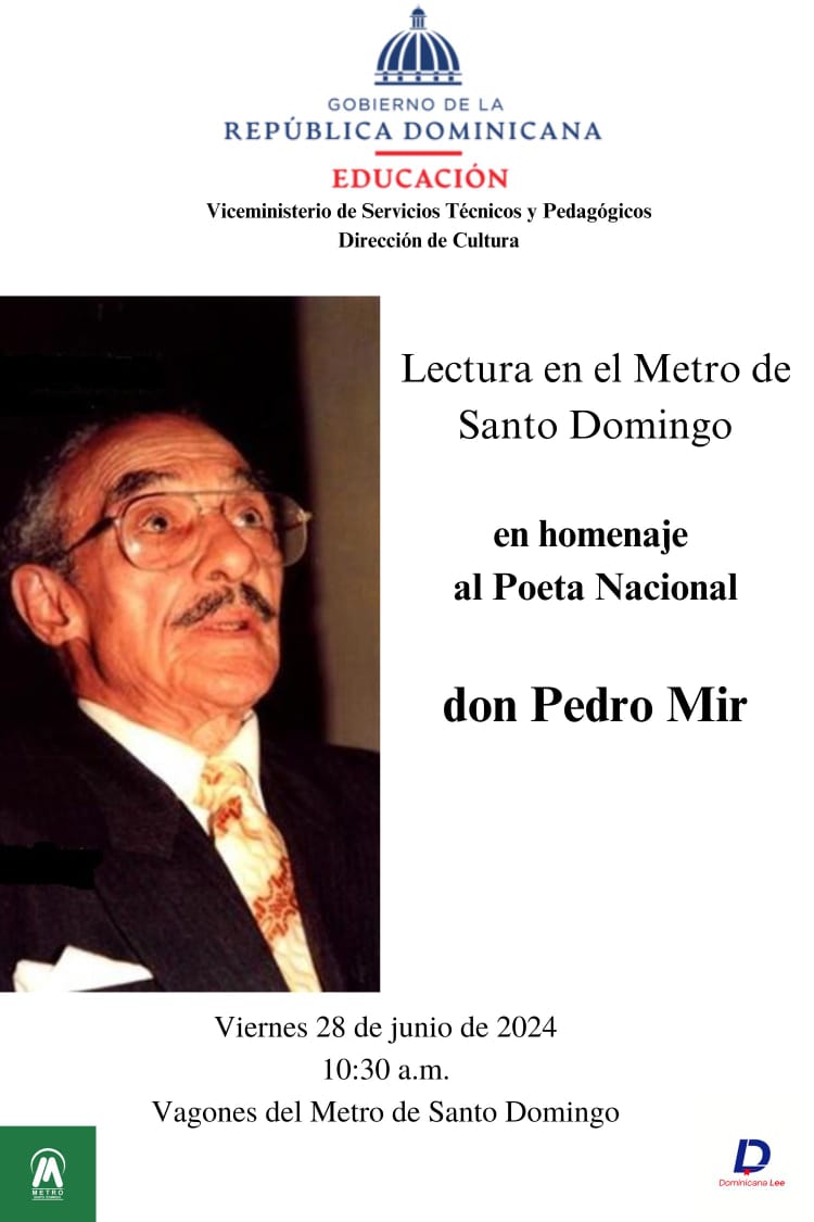 Dominicanaleerd's tweet photo. Honrando al Poeta Nacional. https://t.co/VzQLOHK1rx