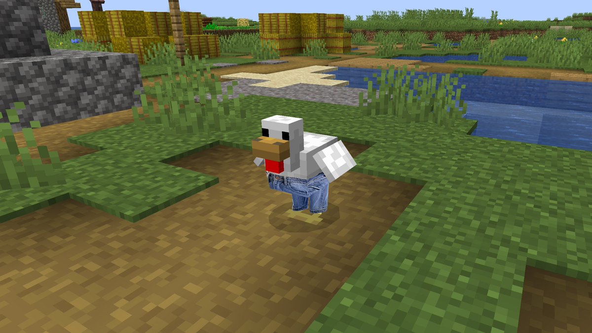 Minecraft tweet media