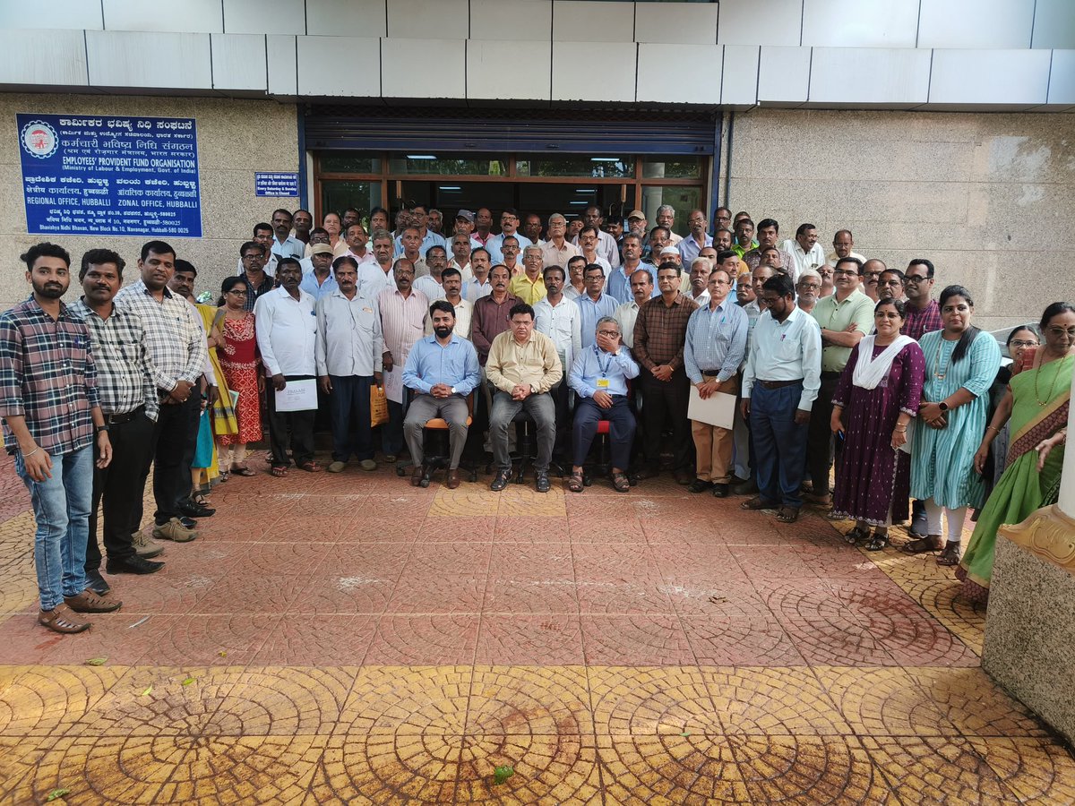 #PRAYAAS Yojana for the month of June 2024 was successfully conducted in the premises of  EPFO, Regional Office, HUBBALLI on 28-06-2024. This month 124 PPOs have been issued, out of which  97 pensioners attended the function and received their Pension Payment Order.
<a href="/socialepfo/">socialepfo</a>