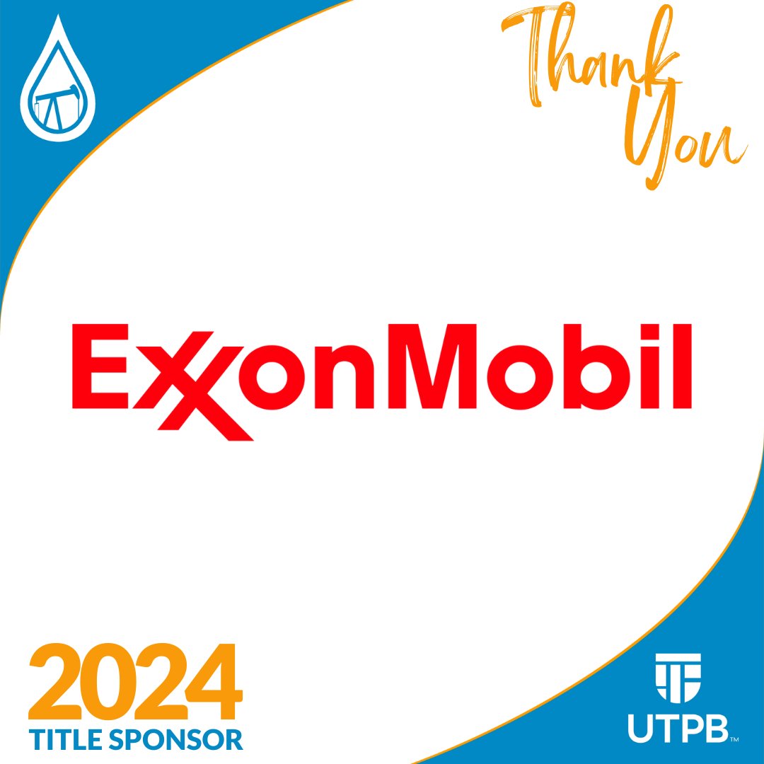 An incredible thank you to our 2024 Title Sponsor, @ExxonMobil, for their extraordinary support at #PBWIEC2024 last March!

#WaterInEnergy #ProducedWater #WaterRecycling #Water #Energy #OilandGas