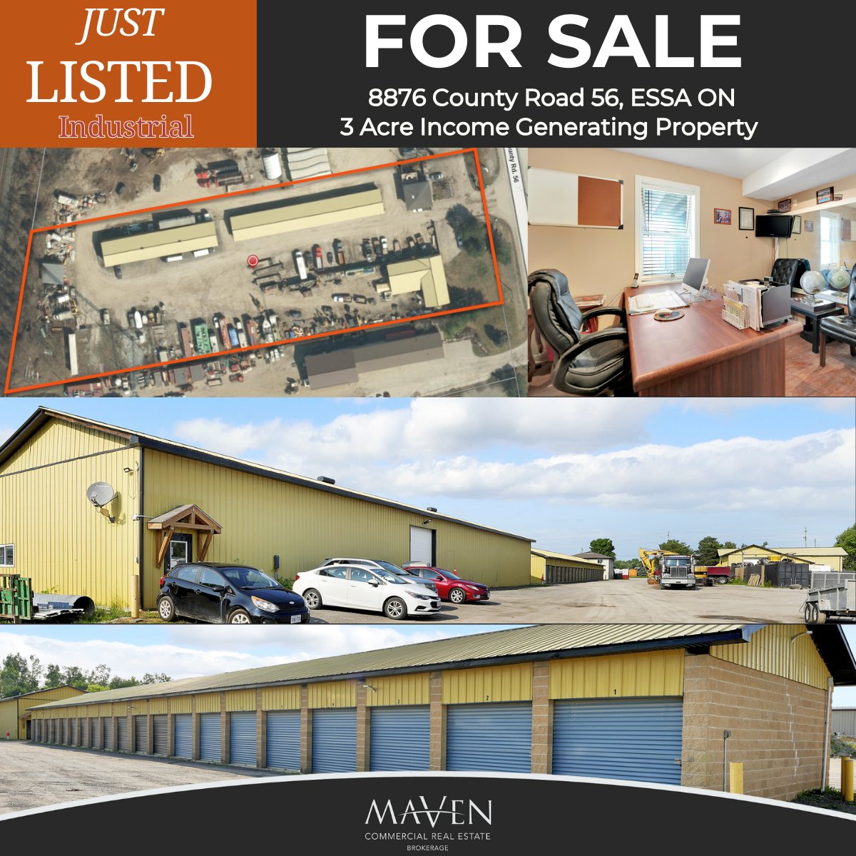 Maven Commercial Real Estate, Brokerage (@mavencommercial) on Twitter photo This well-maintained 3-acre property offers an excellent opportunity for investors or businesses seeking ample space, practical facilities, and convenience all in one location. The combination of shops, office, apartment, and self-storage units makes it a lucrative opportunity This well-maintained 3-acre property offers an excellent opportunity for investors or businesses seeking ample space, practical facilities, and convenience all in one location. The combination of shops, office, apartment, and self-storage units makes it a lucrative opportunity