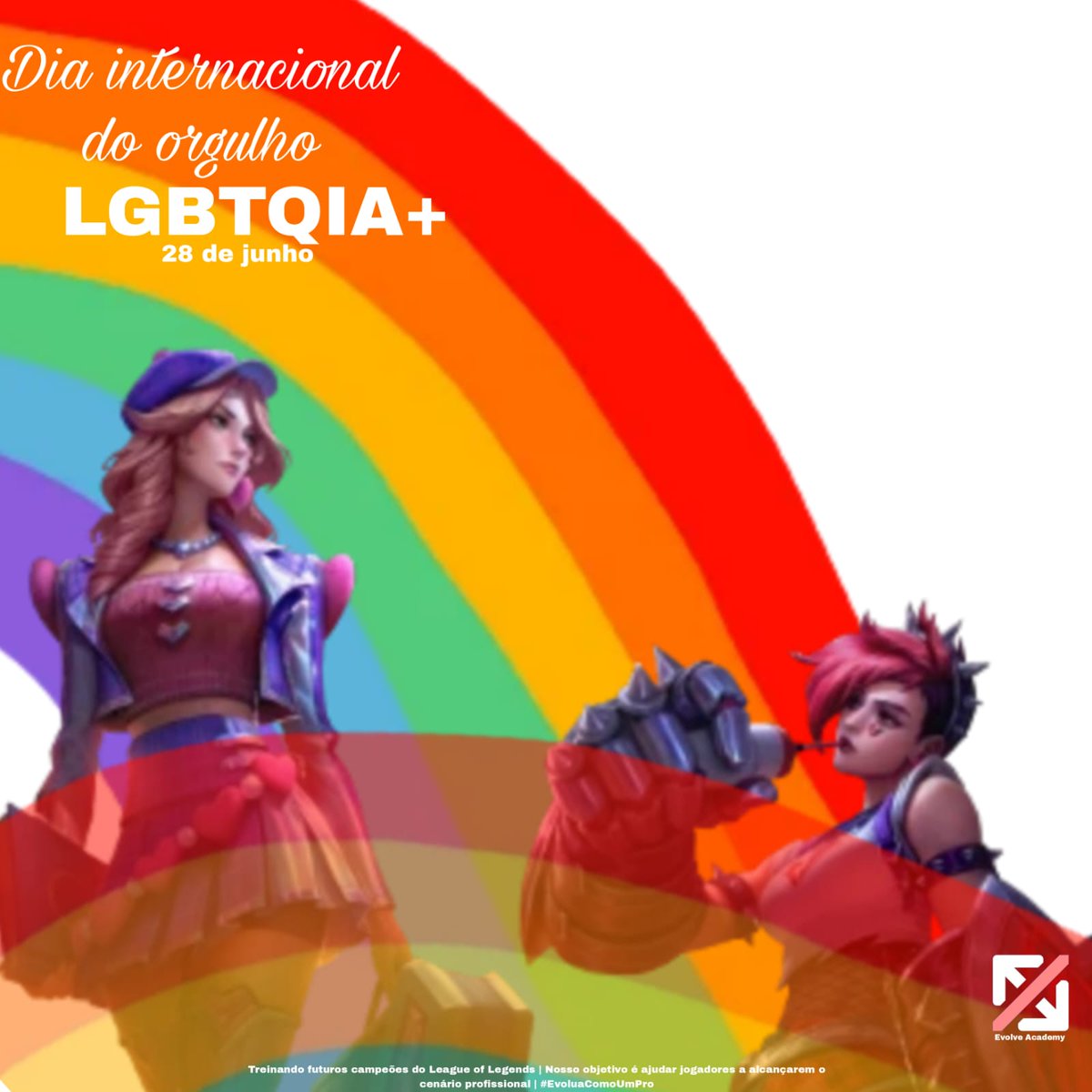 🌈Guys, o orgulho LGBTQIA+ é um movimento que celebra e defende os direitos, a dignidade e a visibilidade das pessoas que se identificam como lésbicas, gays, bissexuais e e outras identidades de gênero e orientações sexuais diversas!

Parabéns pela luta diária de vocês! 🏳️‍🌈