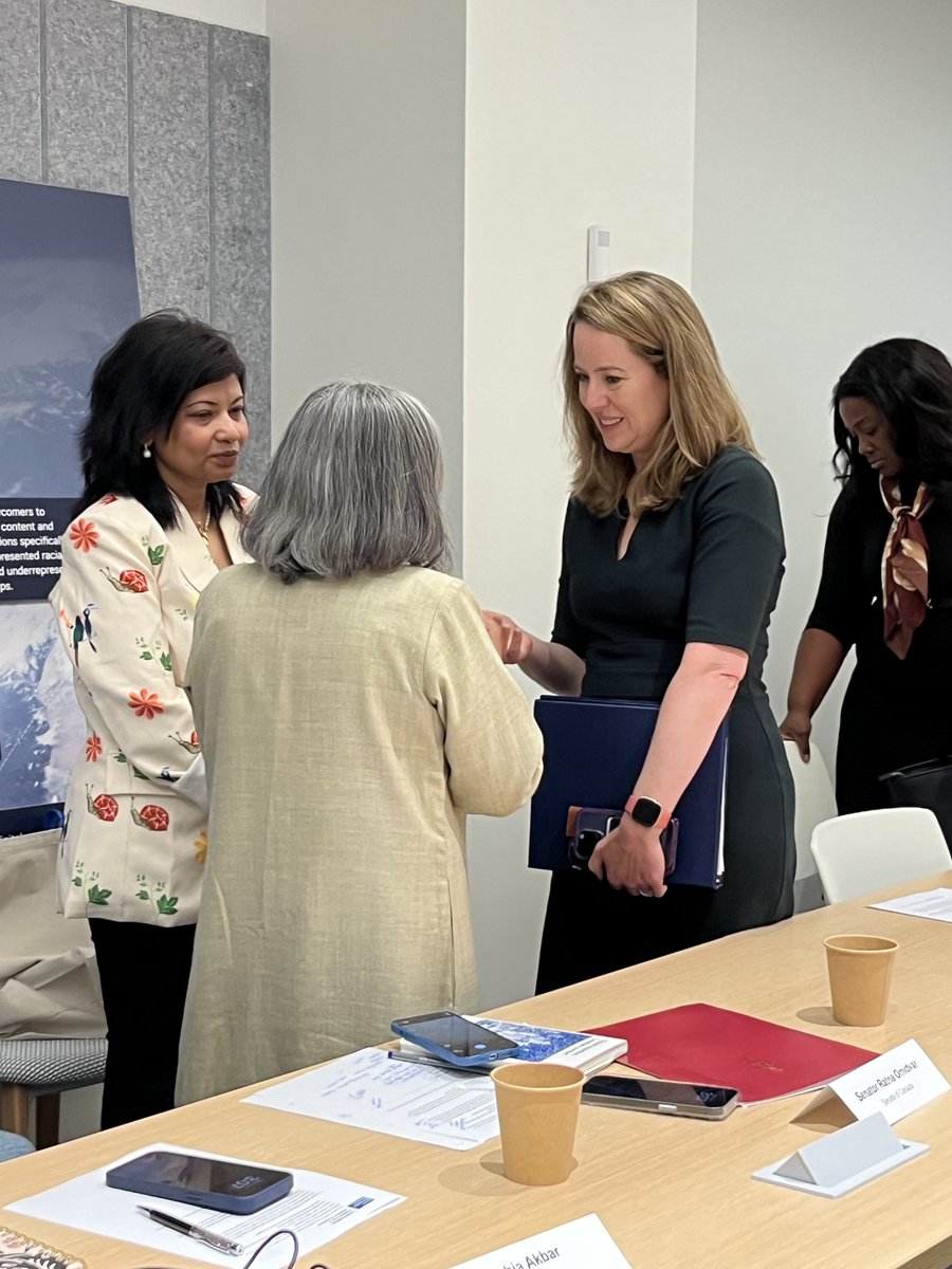 CERC Migration (@cercmigration) on Twitter photo Marshia Akbar <a href="/AkbarMarshia/">Marshia Akbar</a>, Dir. BMO Newcomer Workforce Integration Lab, CERC Migration, welcomes Senator Ratna Omidvar <a href="/ratnaomi/">Senator Ratna Omidvar</a> & Amy Pope <a href="/AmyEPope/">Amy Pope</a>, Dir Gen, International Organization for Migration, for a roundtable discussion on challenges/opps of Canadian labour migration Marshia Akbar <a href="/AkbarMarshia/">Marshia Akbar</a>, Dir. BMO Newcomer Workforce Integration Lab, CERC Migration, welcomes Senator Ratna Omidvar <a href="/ratnaomi/">Senator Ratna Omidvar</a> & Amy Pope <a href="/AmyEPope/">Amy Pope</a>, Dir Gen, International Organization for Migration, for a roundtable discussion on challenges/opps of Canadian labour migration