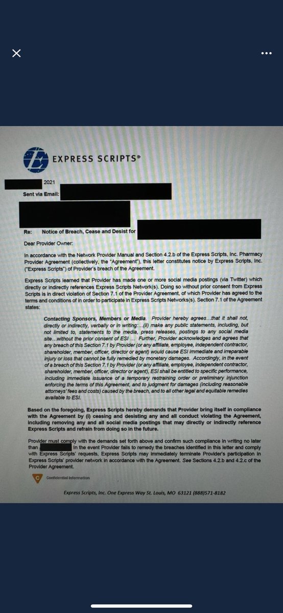 Why am I posting these ? Because the biggest PBMs don’t want any level of transparency.  None.  With a lack of transparency they can charge you or your employer any amount and no one knows if it’s valid within their contract or if it’s a fair price.  

They are terrified of