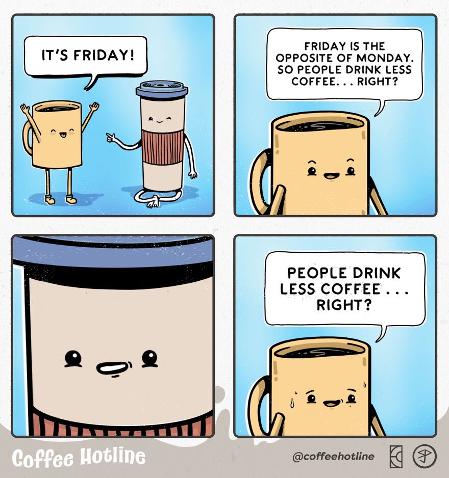 doubleshotalpha's tweet photo. GM &amp; Happy Friday!  ☀️ ☕️ https://t.co/NOdTNrLgaz
