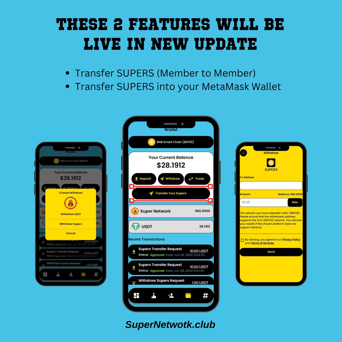 Supernetwork01's tweet photo. Ready for New Updates 🚀📢📢 https://t.co/8m0c0lwuXh