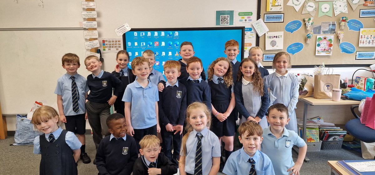 St Ninian's P1/2 tweet media