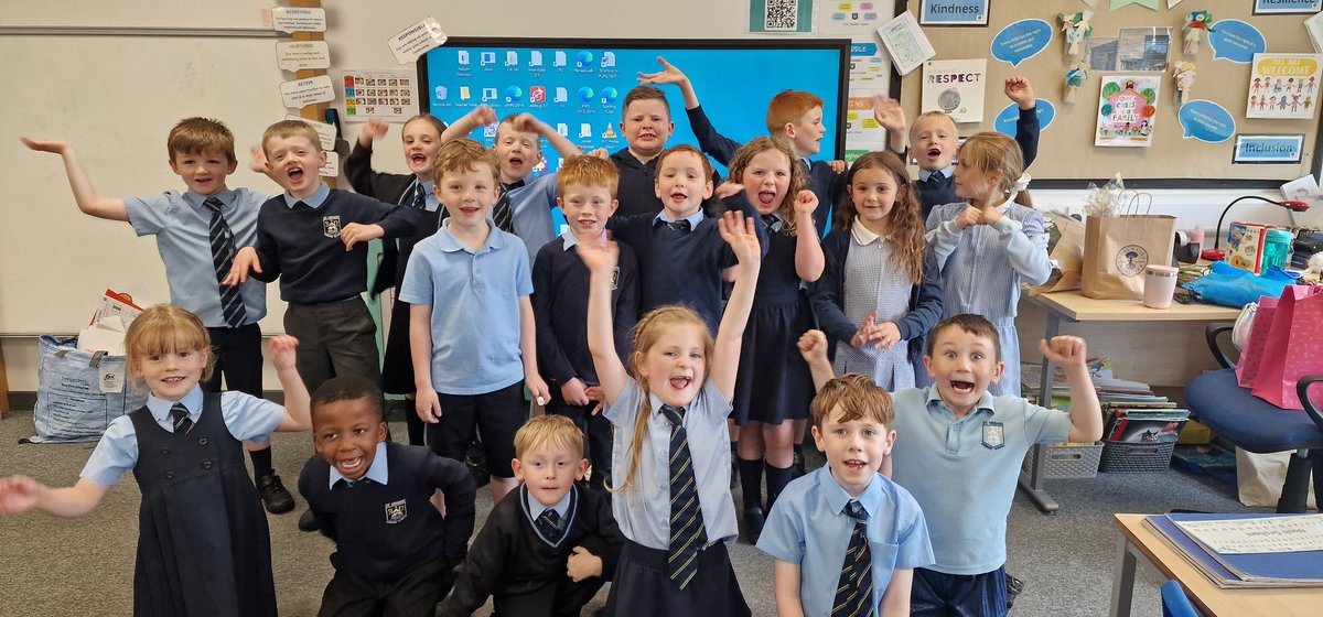 St Ninian's P1/2 tweet media