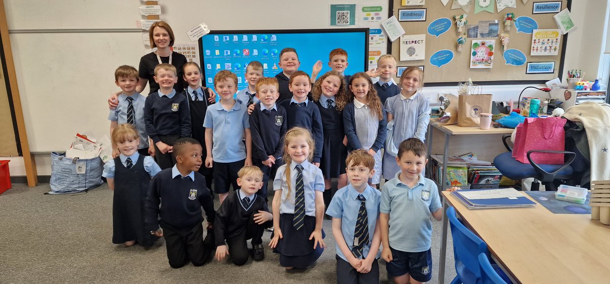 St Ninian's P1/2 tweet media