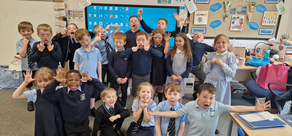 St Ninian's P1/2 tweet media