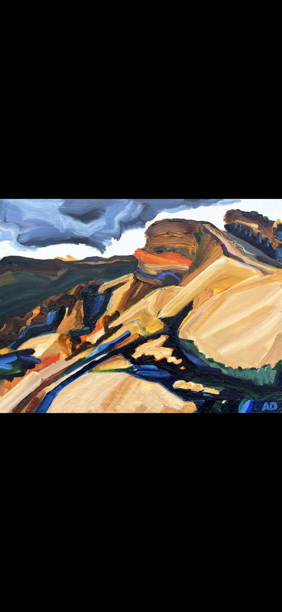 Dark Tor. Oil on board 40 × 30cm.
Hope Vally. Peak District. #peakdistrict #outdoors #hiking #dark #landscapepainting #localartist #mountains #hills