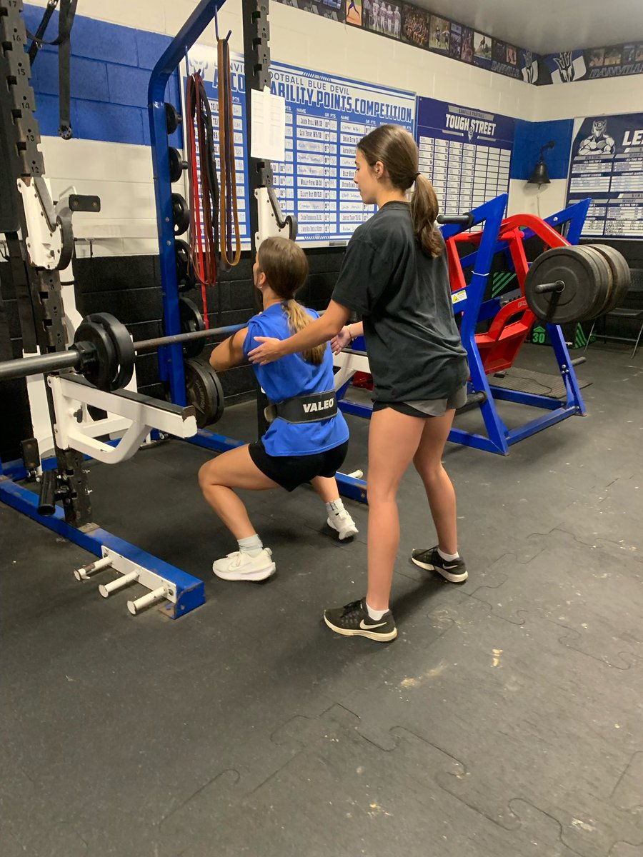 DanvilleVB's tweet photo. Last week of June G.U.T.S. comes to an end. We are ready for the excitement that July is bringing. #bluedevilenergy https://t.co/i4c9jqiSZ8