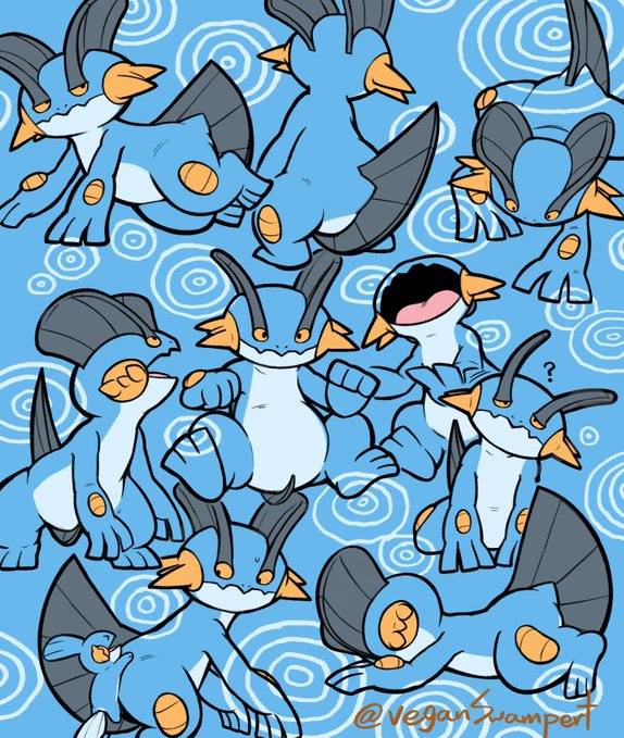 Swendusky's tweet photo. @Touyarokii Swampert https://t.co/VCziL8fXSN