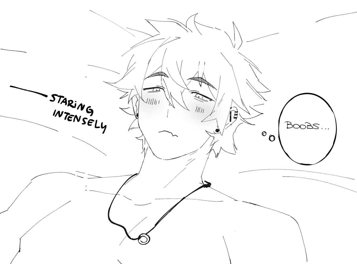 Texxmomo's tweet photo. He is just a guy in love 🫣 Part 1/3 #ocs https://t.co/SJ5yh8WVnt