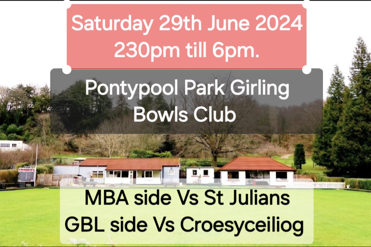 Pontypool Park Bowls Club tweet media