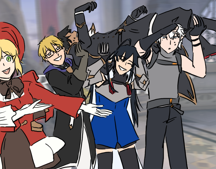 garbageking_tm's tweet photo. sudden #lordofheroes interlude... pose based on a meme photo lol https://t.co/m4DvztlAnz