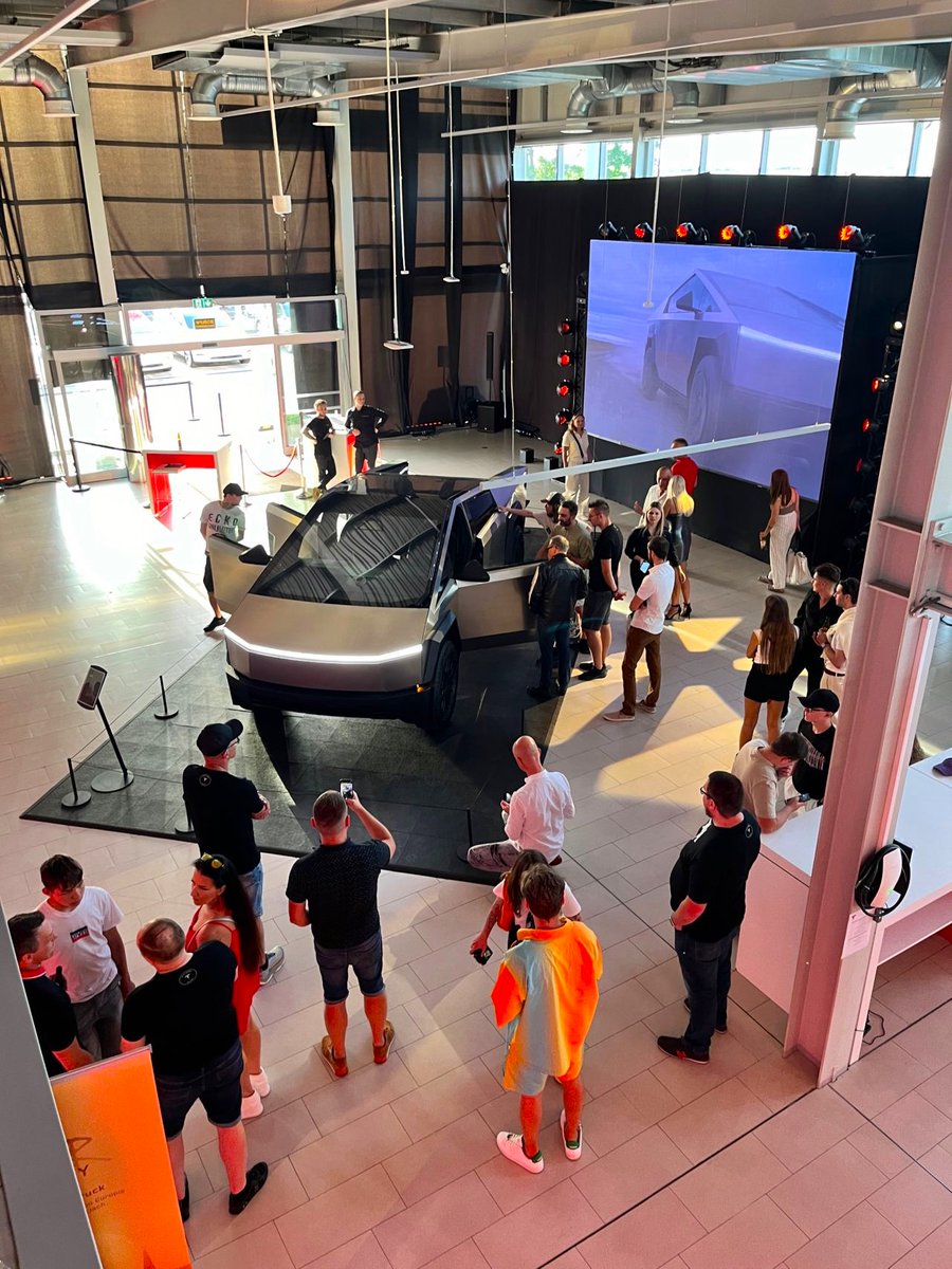 SERobinsonJr's tweet photo. Want to Know what is happening with Elon Musk's companies today?
Here you go!

28th of June, 2024

■ TESLA $TSLA ($197.88, +0.23%):
- Cybertruck at the Tesla show in Ząbki, Poland, organized by Tesla and Tesla Owners Poland.

- On Thursday, Tesla filed a proposal in Delaware stating Chancellor Kathleen McCormick should finalize her January ruling for the defendants and support Elon’s position because shareholders voted to ratify the compensation... again. McCormick ordered both parties to prepare briefs outlining their views on the impact of the shareholder vote. The hearing for oral arguments over the legal fee is scheduled for July 8, and McCormick may take several weeks before ruling. She also requested that they agree on a date for oral arguments in late July or early August.

- A Supercharger in Roye, France, has 32 V4 stalls and a bk World Lounge. Go check it out on the A1 between Lille and Paris. The bk World Lounge in Roye is their first outside of Germany and the first Tesla-style lounge. More seating, a large selection of snacks and drinks in state-of-the-art vending machines, coffee, sanitary facilities and a completely redesigned interior. Pics in thread.

- The certified pre-owned program in the UK will sell used Teslas built from 2018 onwards and up to 90,000 miles. This is currently available at eight locations, with a plan to increase this to 10. Tesla has promoted Mark Smith to oversee its fleet and certified pre-owned operations, charged with supporting the brand's relationships with corporate customers and to drive retail used car sales through this updated program.

- Last week near Giga Nevada, Reddit u/GameSyns spotted a Tesla Semi with a sensor suite instead of a rooftop fairing. "It appears to be a LIDAR suite to compliment the vision system and train the onboard computer potentially." Pic in thread.

- According to a Tesla representatives who spoke at the Los Angeles City Planning Commission, Tesla is to turn a closed 118,784 sq ft Winnetka Pacific Theatres building in Chatsworth into a Tesla delivery hub and service center.

- Tesla is sending out the remainder of the $2500 credit to those who declined PowerShare for their Cybertruck. They first received a $700 credit and are now getting the additional $1800. Owners are starting to receive emails.

FLYOVERS:
> Giga Texas: Joe Tegtmeyer (u/JoeTegtmeyer), 28th of June, '24. "Busy day of both construction & production!" Baghouse plant steel and concrete work continues and is surrounded by 100s of castings. Cybertrucks and Model Ys are rolling out of the factory.

> Lathrop Megafactory: MetGod, 28th of June, '24. 264 Megapacks spotted today.

> Tesla Fremont: MetGod, 27th of June, '24. End of Line is busy as the end of Q2 approaches. Lots of castings.

■ SPACEX:
- Starship 30 heat shield progress by Carlos, the Starbase Surfer (u/cnunezimages).

- Eumetsat, the European meteorological satellite agency, has canceled their Ariane-6 launch of their Meteosat MTG-S1 satellite, and will now use SpaceX via a Falcon 9. This comes on the heels of the European Space Agency (ESA) and Ariane 6 managers saying that competing with SpaceX no longer has much relevance to them. What is really telling is that this was decided by the board of directors representing the thirty member states. The contract signed four years ago with Arianespace is officially cancelled. 

- After Starbase stopped simulating a Super Heavy booster catch by slapping B14.1 with the chopsticks. Per Elon, "It’s basically just Karate Kid at scale!" Last night after testing, B14.1 was hooked up to the crane and removed from the OLM.

Countdown to 144 (66- Falcon 9, 1 - Falcon Heavy, and 2 - Starship):

> Launch 70! Friday, 28th of June, at 8:14 p.m. PT, Falcon 9 NROL-186 will launch from Space Launch Complex 4E (SLC-4E) at Vandenberg Space Force Base, California. NROL-186 is the second batch of satellites for the reconnaissance satellite constellation built by SpaceX and Northrop Grumman for the National Reconnaissance Office to provide imaging and other reconnaissance capabilities. The booster will land on drone ship Of Course I Still Love You in the Pacific Ocean.

> Launch 71! Sunday, 30th of June, at 10:30 a.m. ET, Falcon 9 Starlink 8-9 will launch from Space Launch Complex 40 (SLC-40) at Cape Canaveral, Florida. The booster will land on a drone ship in the Atlantic Ocean.

__________

Enjoying the Update? Subscribe here to support:
https://t.co/4zzjpkzBaB
__________

■ THE BORING COMPANY:
- At Giga Texas the Prufrock-3 cutter head appears to be all that remains. Joe spotted more road sections on site to go inside the tunnel. Check out Joe's flyover in the sources section.

■ NEURALINK: N/A...

■ STARLINK:
- On Wednesday, Sudan’s National Communication Authority (NCA) signed an agreement with SpaceX for a Satellite Landing Rights License and a Provisional Service License for Starlink across South Sudan. On hand was SpaceX Directors for Global Licensing Ryan Goodnight and Ben MacWilliams. The meeting also addressed Starlink smuggling.

- Tawanda Gusha, CEO of the Airports Company of Zimbabwe (ACZ), stated in an interview that airports are set to sign up for Starlink. Airports include Robert Gabriel Mugabe International Airport, Victoria Falls International Airport, and Joshua Nkomo International Airport in Bulawayo. "We will ensure we embrace Starlink in our airports due to the speed that comes with that internet service provider. This will enable us to implement other platforms we have planned, such as self-service check-in and bag drop services."

- Rwanda's Ministry of ICT stated they have partnered with the Tony Blair Institute for Global Change to pilot Starlink in 40 health centers across the country. This initiative is to support Rwanda's  efforts to enhance internet access and digital infrastructure for the health sector.

- Erik Estes, Operations Manager at ExxonMobil, "We added Starlink to some stranded locations. We ask our employees why they work safe, they consistently respond with, “so i can come home and enjoy my family”. We had over 100 men and women that couldn’t call home and talk to their families... Starlink improves your employees lives and that wins every time. Put people first, and recognize them when they reach their full potential!" Pics in the thread.

■ X:
- Ladies of X brainstorming. Pic by X's Regina u/BeingXtra).

- According to Linda Yaccarino (u/lindayaX), on X there are over 2 billion impressions for last night's Presidential debate.

- X now has a money transmitter license in North Carolina. They now have licenses in 31 states.

- X's Enrique (u/enriquebrgn) posted that Bookmark search is coming to iOS next week.

■ xAI: N/A...

■ ELON NEWS:
- Happy birthday, Elon!

__________

PLEASE REPOST and SPREAD the NEWS!

Follow or Subscribe to the Creators mentioned.
__________

This update can only keep going with the support of subscribers. You keep this running and give me encouragement to continue. Your contributions keep me writing and everyone informed.

As a subscriber, you get the incredible X Article Version each day, random in-depth Weekend Articles, and are eligible to win Monthly Merch!

So, if you enjoy the updates, and can afford $4/month, please click the link below and subscribe.
https://t.co/4zzjpkzBaB

Have a great day!
