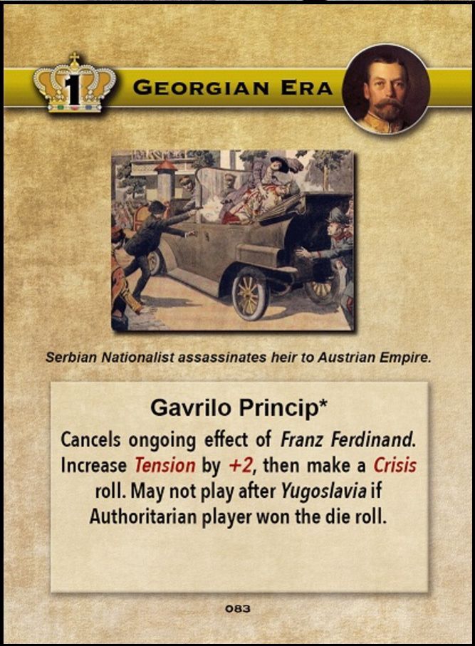 cliosboardgames's tweet photo. #OTD 110 years ago, Archduke Franz Ferdinand was murdered. Five weeks later, the Great War raged in Europe (images from #EuropeInTurmoil @compassgamesllc). Read more: https://t.co/e3E2RnPCHr https://t.co/HyS3uXYksU
