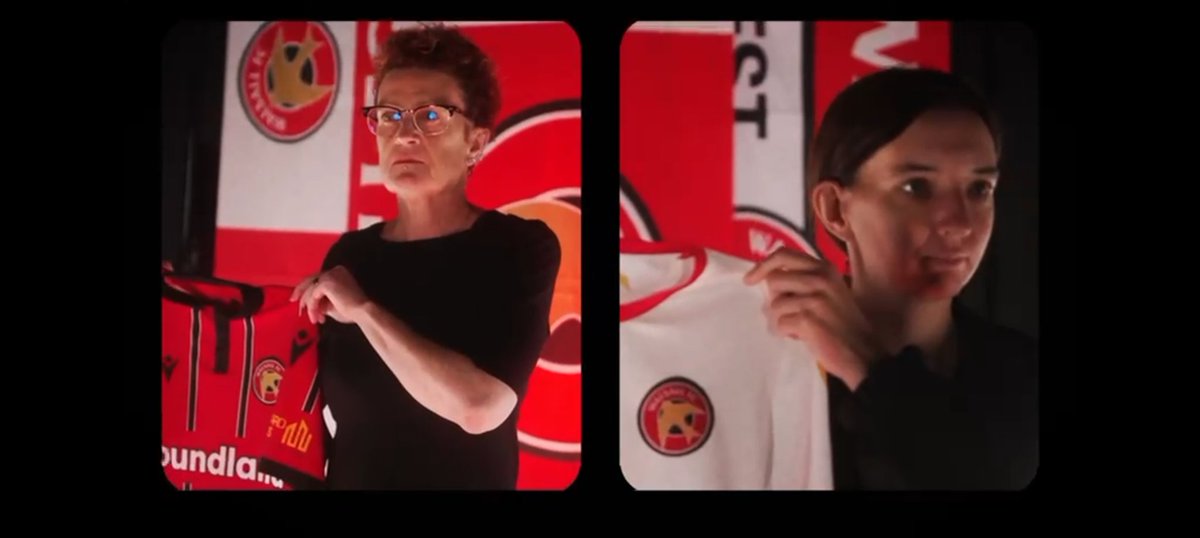 JennyMerrett's tweet photo. Walsall FC Kit Launch Campaign 2024/25  🫡🎥😂 but honoured to have been a part of it. UTS! https://t.co/3IhtzCv1EC