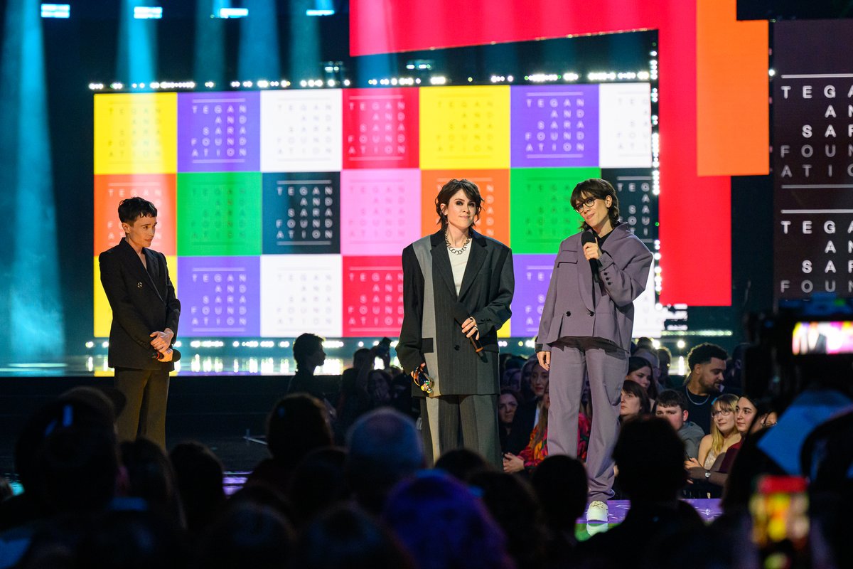 Empowering LGBTQ+ Communities: The Tegan and Sara Foundation’s Impact Read the full article of their journey at junoawards.ca

Credits: Tegan and Sara <a href="/thejunoawards/">The JUNO Awards</a> at Scotiabank Centre, Halifax, NS, March 24, 24

PHOTO CREDIT: CARAS/James Bennett