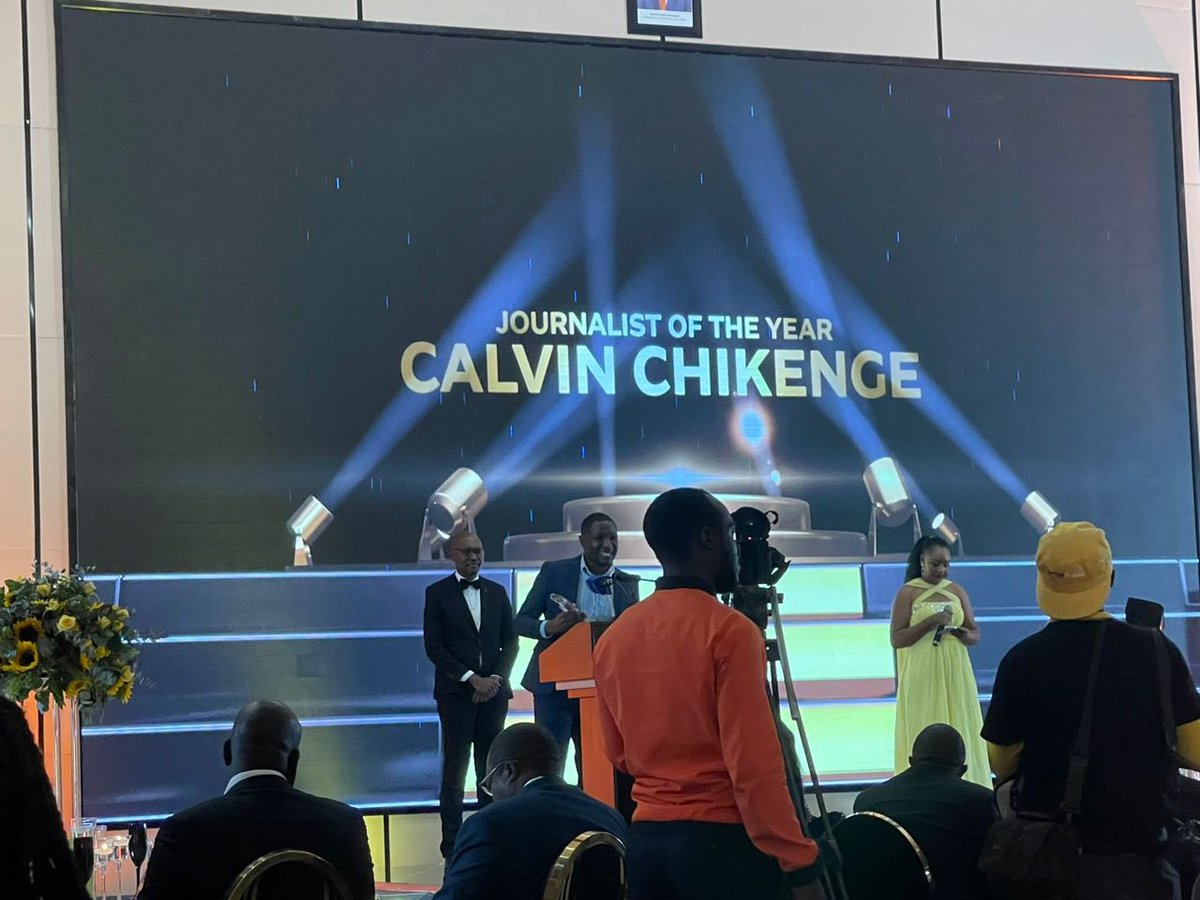 CalvinChikenge's tweet image. I have been voted the best journalist of the year.
Feels surreal 🥹
Thank you Zambia for this recognition.🙌🏾
