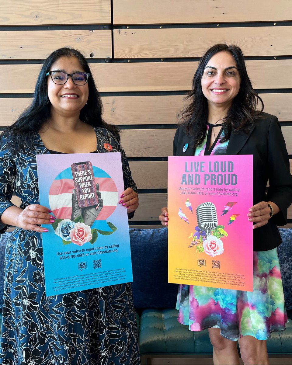 Grateful to kick off #SFPride at the Human Rights Summit! Thanks for inviting us to reaffirm the inherent rights &amp; dignity of all Californians. We're excited to celebrate with you &amp; share how CA vs Hate can support our communities. Speech linked below ⬇️
youtube.com/live/3AN0oKier…