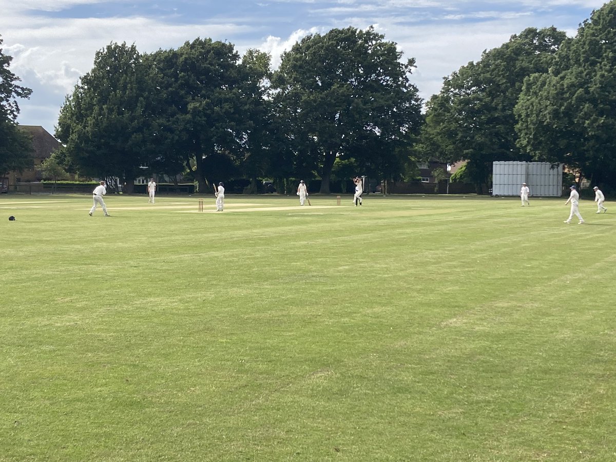 A valiant effort from the 1st XI yesterday who narrowly lost to Band of Brothers by 25 runs. Chasing 280 to win from 41 overs was always going to be challenging but good knocks by J. Foster (88) O. Skelton (76) &amp; E Smith (51) gave us a close finish 🏏 Well done all 👏🏼