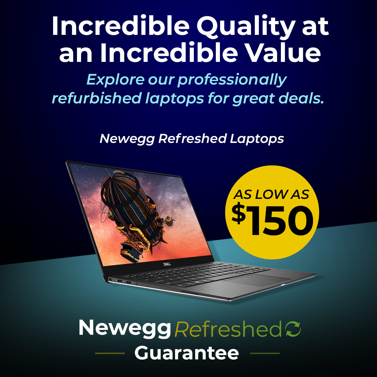 Newegg's tweet image. Stuck with a laptop with outdated specs? Need to upgrade but on a budget? Check out our refreshed laptop deals! ➡ newegg.io/x-RLaptops 

#techdeals #techbargins #techdiscount #savebig #techsavings #laptopdeals