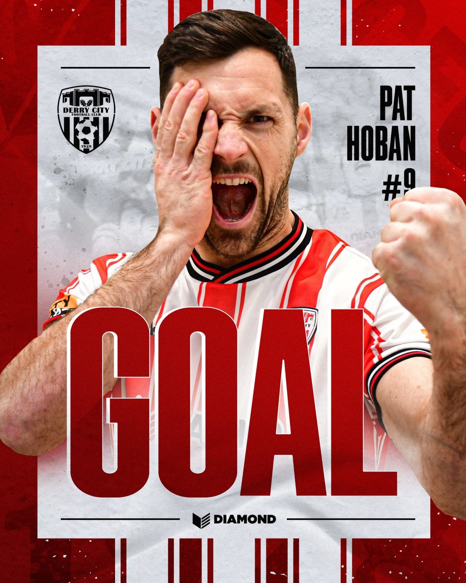 derrycityfc's tweet image. Four! 🔴⚪ 4-1