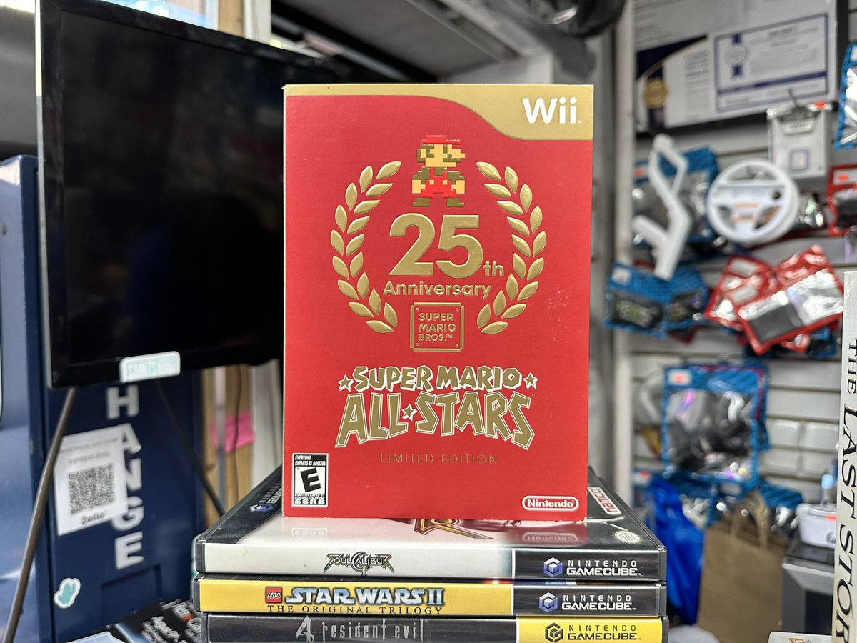 bklynvideogames's tweet photo. Today’s little trade in 😉😉😉 Happy Friday, DM us if your interested in any item 🤗
.
.
#ps2slimcib #wiigames #wiiugames #ps2games #3dsgames #dsgames #ps1games #gamecubegames #gbagames #sony #nintendo #retroshop #retrostore #brooklyn #brooklynvideogames #bvg https://t.co/JRwcyhJo8X