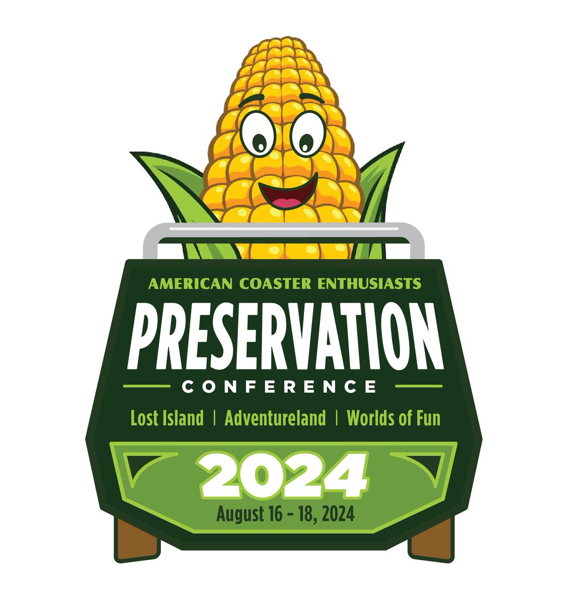 Registration for the 2024 ACE Preservation Conference is now available! 

The event takes place August 16-18, 2024, at Iowa's Lost Island Themepark and Adventureland and Missouri's Worlds of Fun. Registration is open until August 1.
🌽🎢 aceonline.org/events/EventDe…