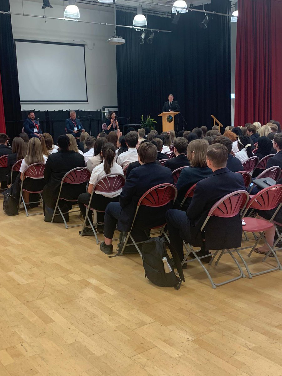 Huge thanks to <a href="/RebeccaHarrisMP/">Rebecca Harris MP🦖🇬🇧</a>, @MarkMaguireX and <a href="/KeironMcgill/">Keiron McGill</a> for participating in our parliamentary candidate debate. Our students really benefitted from the experience. 
<a href="/DeanesSchool/">The Deanes</a> <a href="/CorVermuyden/">Cornelius Vermuyden</a>