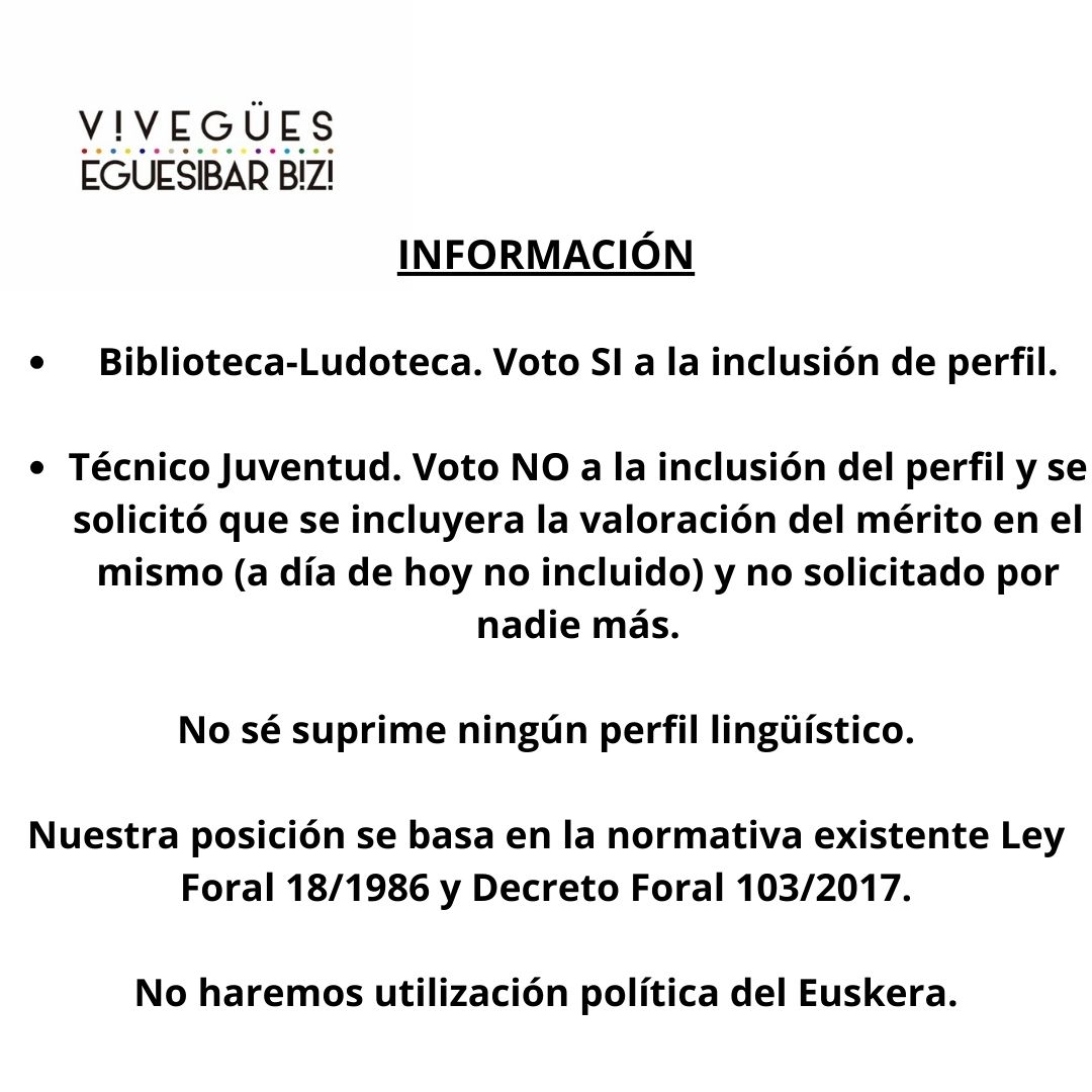 ViveguesB's tweet photo. No haremos utilización politica del Euskera https://t.co/J46Q4FuPVc
