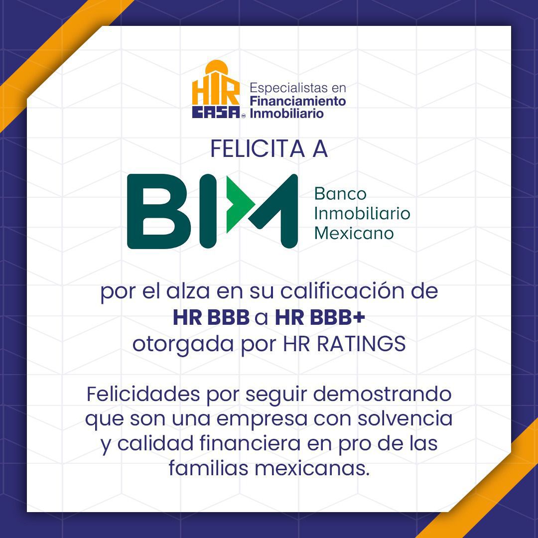 HIRCASAMEXICO's tweet photo. Los grandes esfuerzos tienen sus recompensas, extendemos una gran felicitación a @bimbanco por su compromiso, trabajo y dedicación.
#PorunMéxicoConMásDueños #HirCasa https://t.co/AUpZVb7uuQ