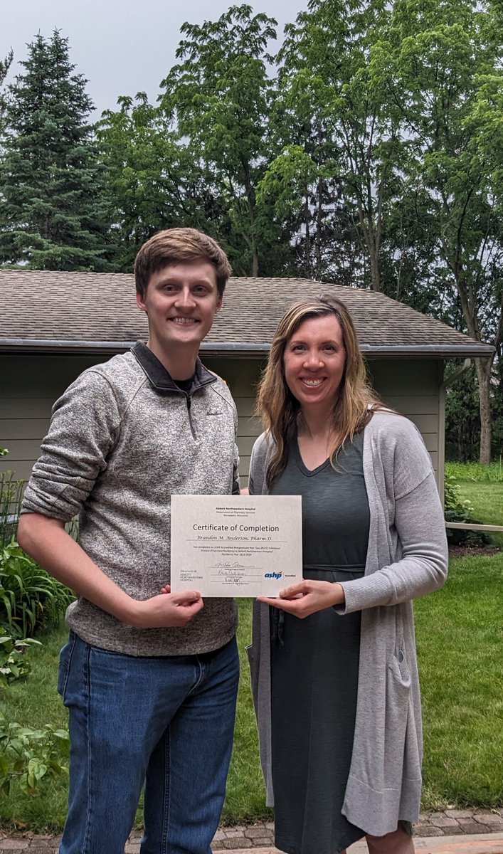 Krista Gens (@kristadgens) on Twitter photo ❤️What an incredible #PGY2 ID year at <a href="/AbbottHospital/">Abbott Northwestern</a> and one that is #bittersweet as I pass the RPD baton on to @emilyhers728.
🎉Congrats to the newly minted ID PharmDs <a href="/AnnaSkillings9/">Anna Skillings</a> and <a href="/BrandonPharmD/">Brandon Anderson</a> who both had their <a href="/IDWeekmtg/">IDWeek</a> abstracts accepted! 🙌
#IDTwitter #TwitteRx ❤️What an incredible #PGY2 ID year at <a href="/AbbottHospital/">Abbott Northwestern</a> and one that is #bittersweet as I pass the RPD baton on to @emilyhers728.
🎉Congrats to the newly minted ID PharmDs <a href="/AnnaSkillings9/">Anna Skillings</a> and <a href="/BrandonPharmD/">Brandon Anderson</a> who both had their <a href="/IDWeekmtg/">IDWeek</a> abstracts accepted! 🙌
#IDTwitter #TwitteRx