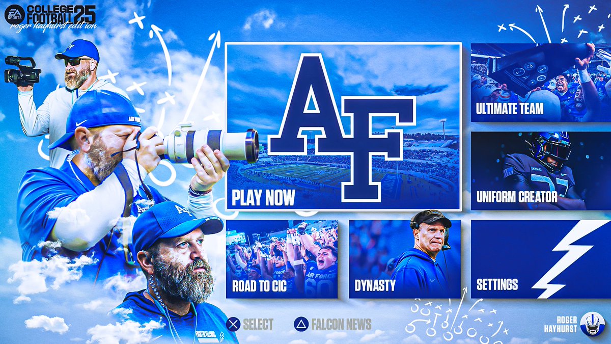 Roger Hayhurst (@af_falcon_geek) on Twitter photo After much discussion I am 100% Committed to the United States Air Force Academy and <a href="/AF_Football/">Air Force Football</a>
My Recruitment is now closed!
#aimhigh #flyfightwin After much discussion I am 100% Committed to the United States Air Force Academy and <a href="/AF_Football/">Air Force Football</a>
My Recruitment is now closed!
#aimhigh #flyfightwin