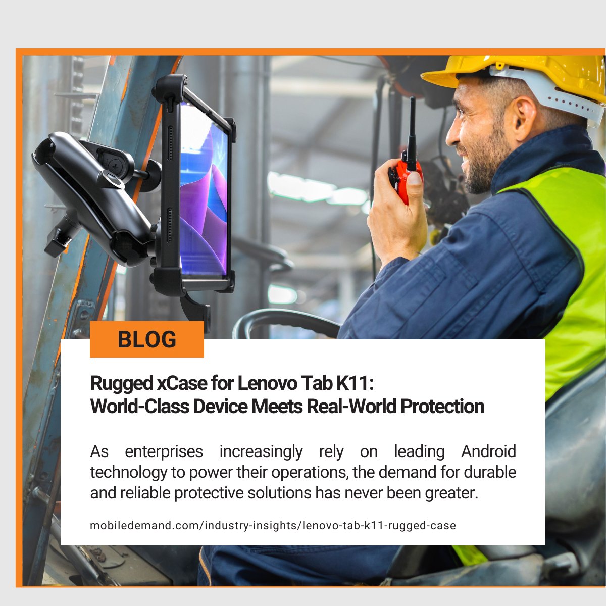 MobileDemand's tweet image. The Lenovo Tab K11 xCase enables businesses to take the leading Android device into more industries and uses than ever before:
- Healthcare
- Retail
- Manufacturing
- Field Service
Learn more on our blog >> bit.ly/3xz0SWj
#LenovoOEMSolutions #OEMSolutions #AndroidOS