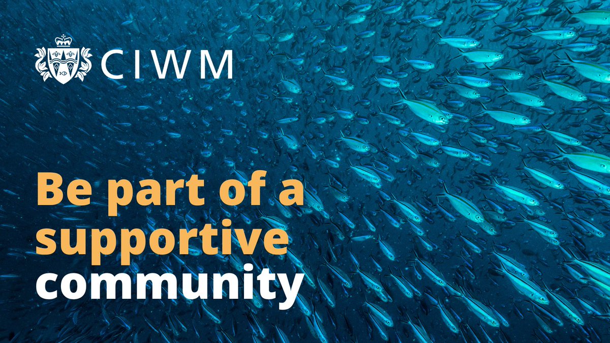 “Being a CIWM member helps me connect with different people in the sector of sustainable management &amp; waste management.”-Gladys Luk, MCIWM. 

Whether it’s seeking advice, finding mentors or sharing experiences, you’ll be part of a collaborative community. bit.ly/ciwmmem