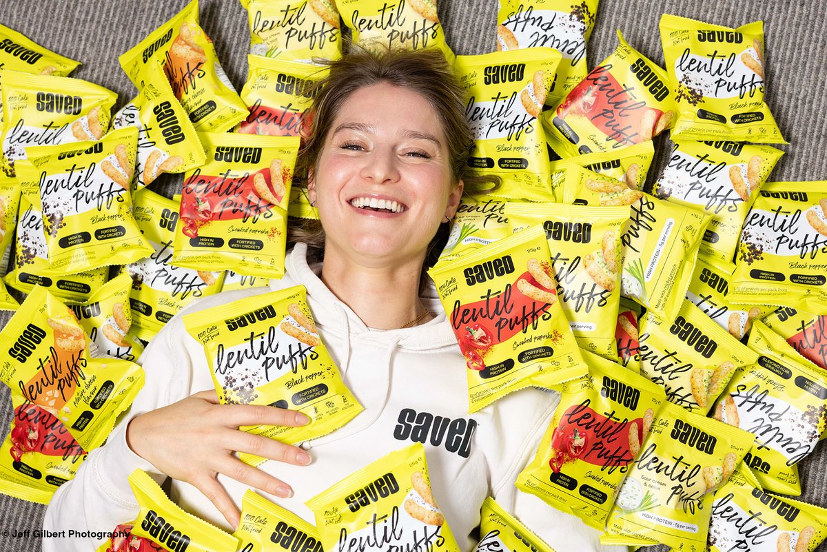 What’s the Best way to celebrate Insect Week? Read about our Board member Clara Best’s business Saved and try her lentil puffs - fortified with crickets. Sign up to our newsletter to win a taster sample pack worth £14.99! ukeia.co.uk/post/getting-t…